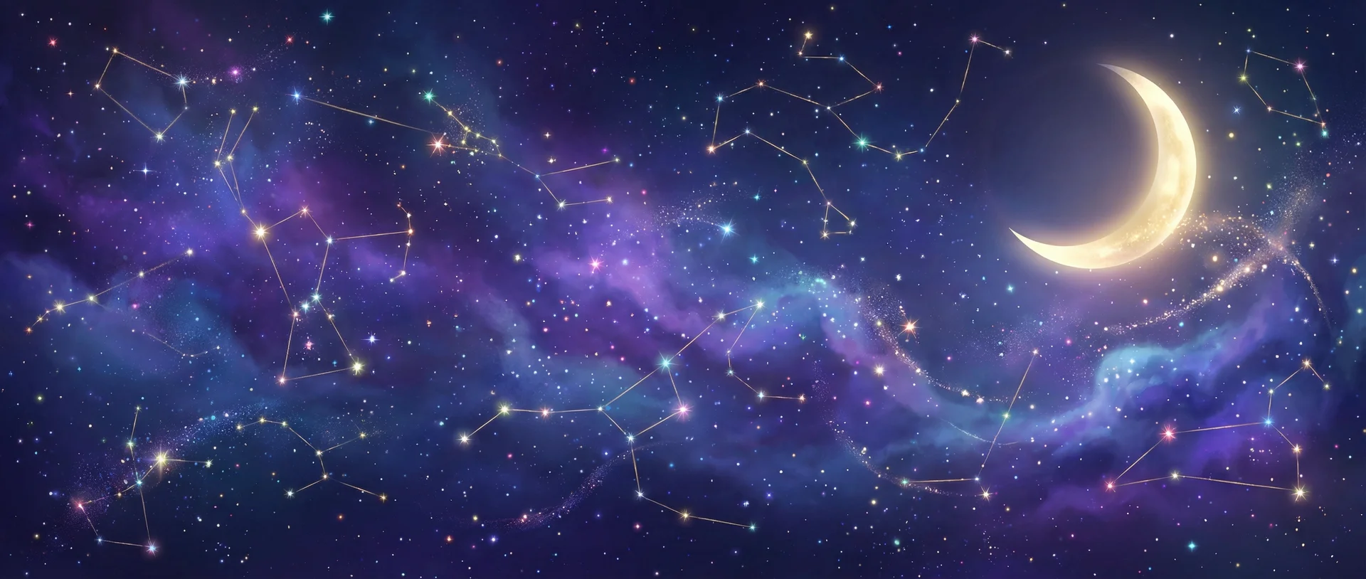 星空背景 - 成在线人免费 | 每日星座运势与塔罗占卜